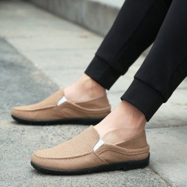 Men Wearable Slip On Soft Soled Casual Driving Loafers Shoes