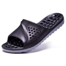 Men's Waterproof Breathable Non-slip Wear-resistant Hollow and Soft Sole Slippers