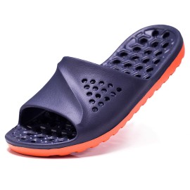 Men's Waterproof Breathable Non-slip Wear-resistant Hollow and Soft Sole Slippers