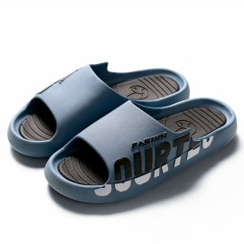 Men Outdoor Outdoor Wear Bathroom Indoor Non-Slip Beach Slippers Sandals