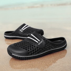 Men Hollow Outs Outdoor Slippers Rainy Days Shoes Beach Shoes