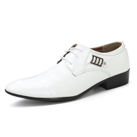 Men Soft Leather Business Dress Shoe Casual Oxfords