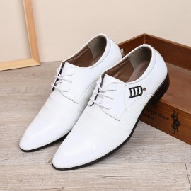 Men Soft Leather Business Dress Shoe Casual Oxfords