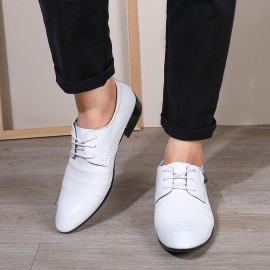 Men Soft Leather Business Dress Shoe Casual Oxfords