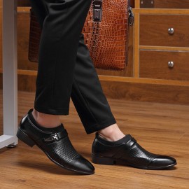 Big Size Men Leather Casual Business Formal Oxfords