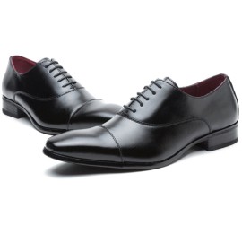 Men Formal Dress Shoes Casual Business Genuine Leather Oxfords