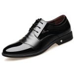 Men Microfiber Formal Dress Shoes Business Casual Oxfords