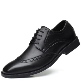 Big Size Men Brogue Oxfords Normal Business Dress Shoes