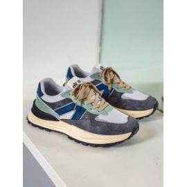 Colorblock Anti-slip Leisure Sports Sneakers